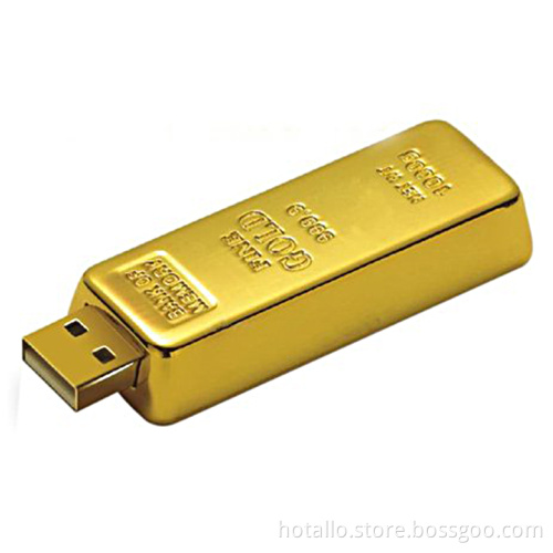 Special Shape Gold Bar USB Flash Memory